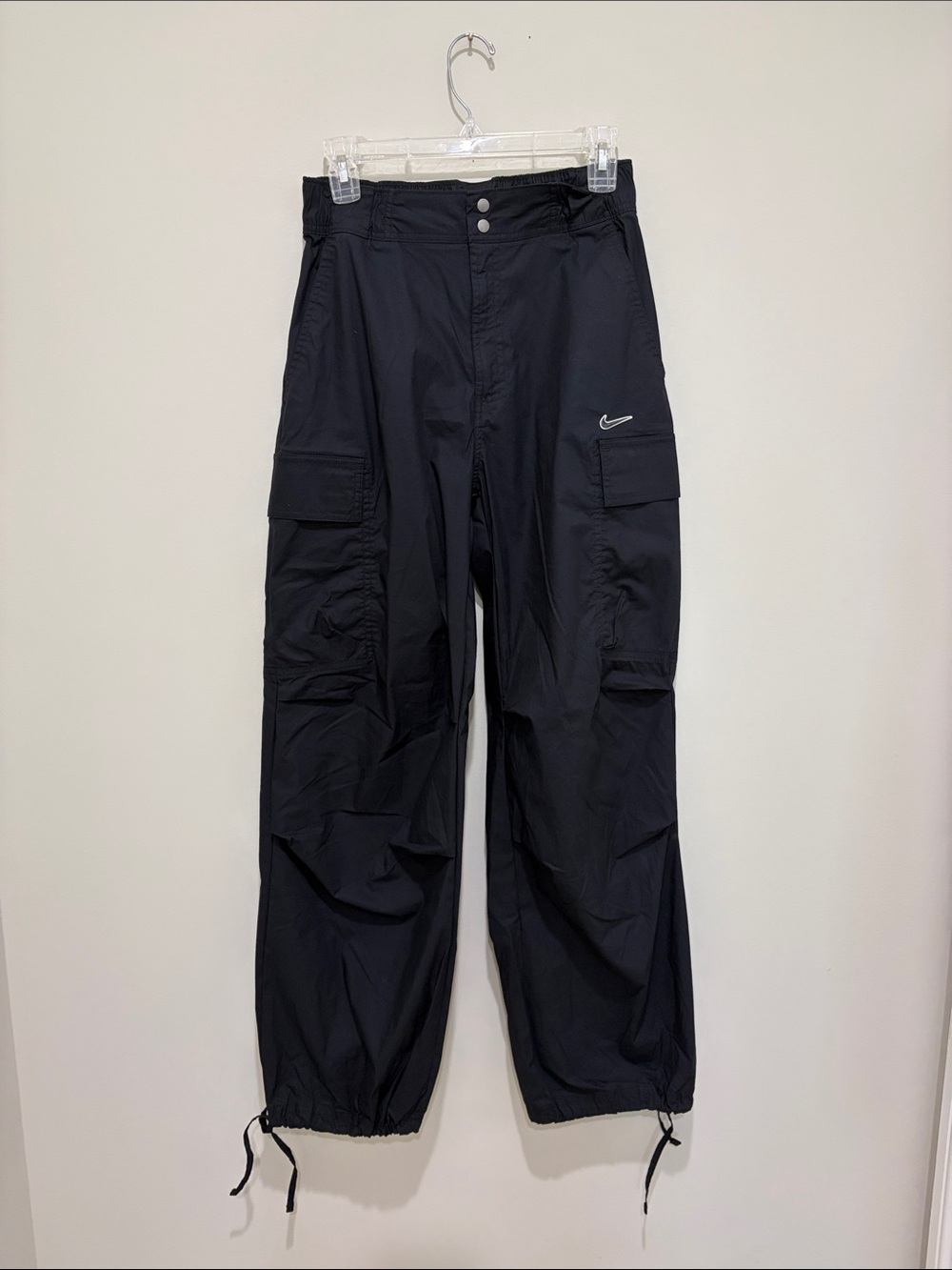 Nike Black Woven Cargo Pants Joggers S